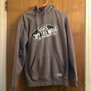 Gray VANS hoodie